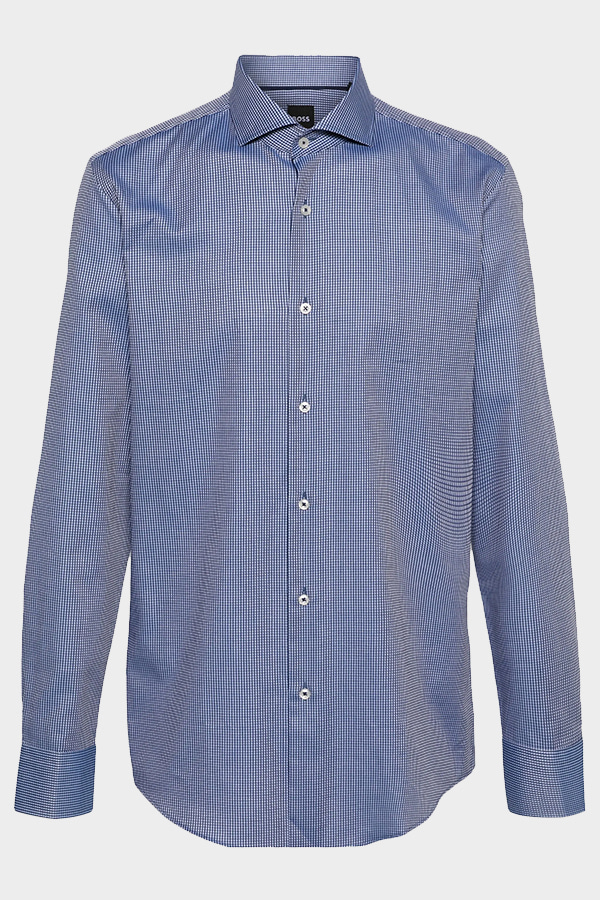 ΑΝΔΡΙΚΟ ΠΟΥΚΑΜΙΣΟ BOSS - 404 ΜΠΛΕ